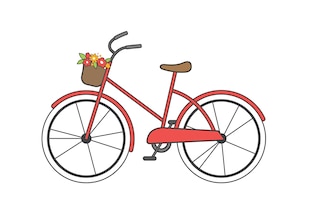 Fiets illustraties