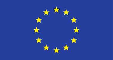 Gratis vector illustratie van de vlag van de europese unie