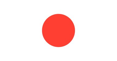 Illustratie van de vlag van japan