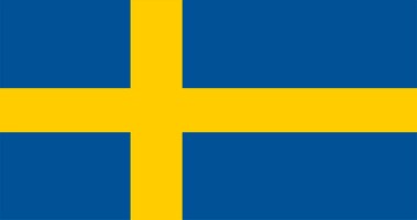 Gratis vector illustratie van de vlag van zweden