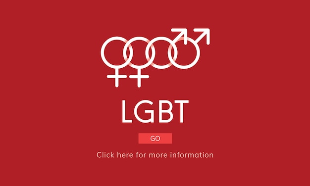 Illustratie van LGBT-trots