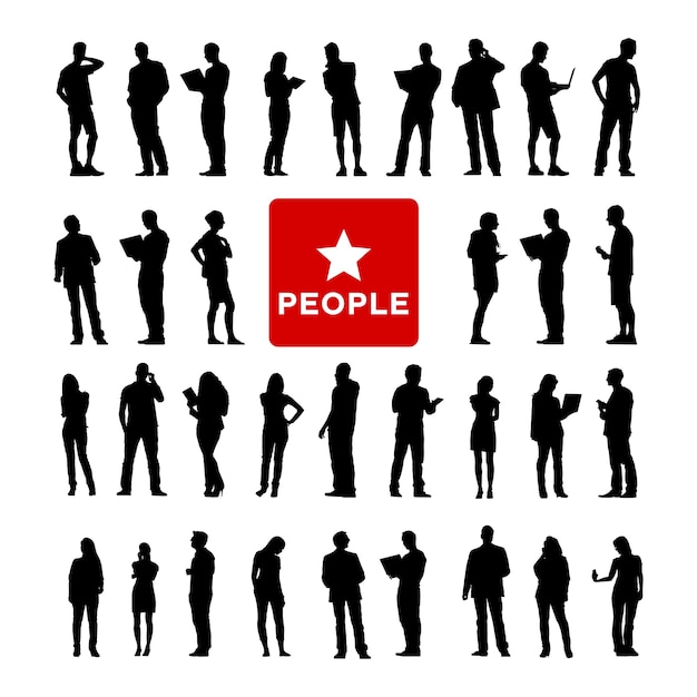 Gratis vector illustratie van mensen uit het bedrijfsleven