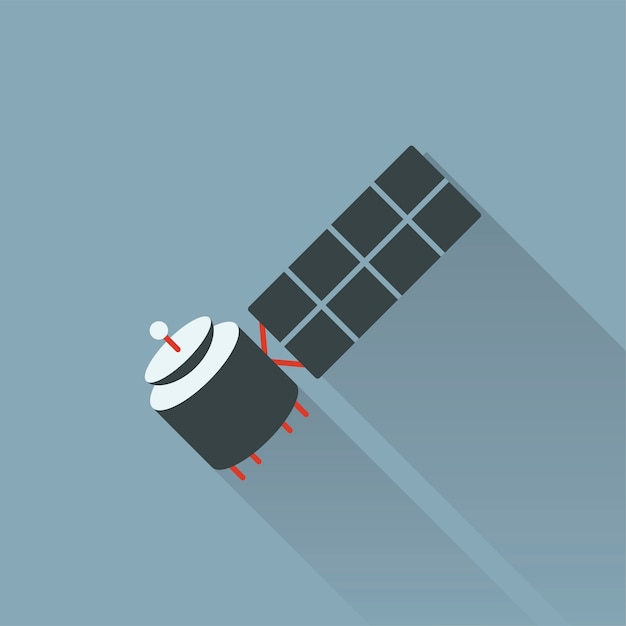 Gratis vector illustratie van satelliet