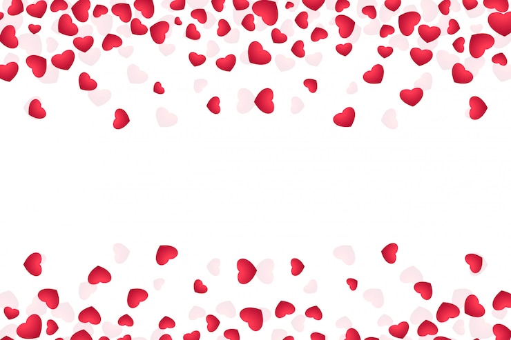 Gratis Vector illustratie van valentijnsdag wenskaart
