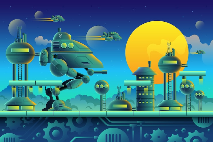 Gratis Vector illustratie van videogame