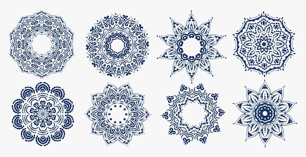 Indiase mandala-stijlen collectie ontwerp