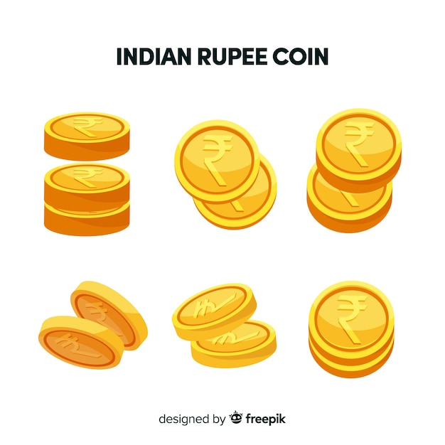 Indiase roepie munten