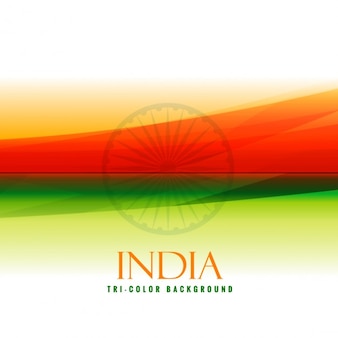 Indiase vlag kleuren oranje en groen