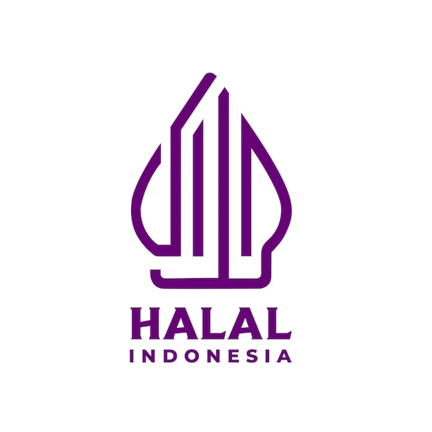 Indonesisch halal-logo nieuwe branding 2022