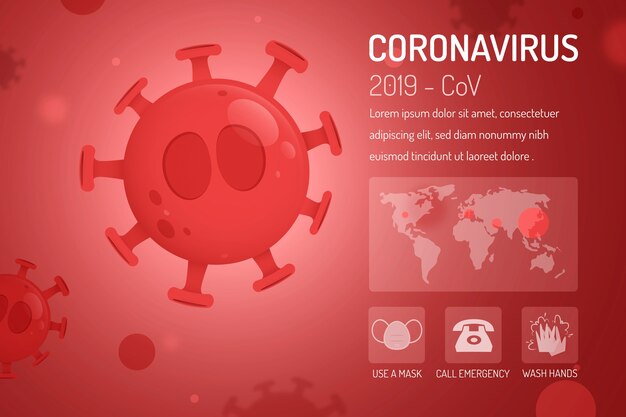 Info over het Coronavirus-concept