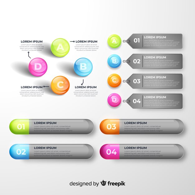 Infografic element verzameling