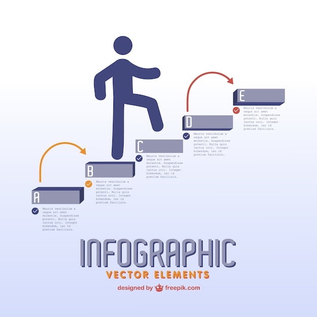 Gratis vector infografie vector elementen vrij aanwijzing