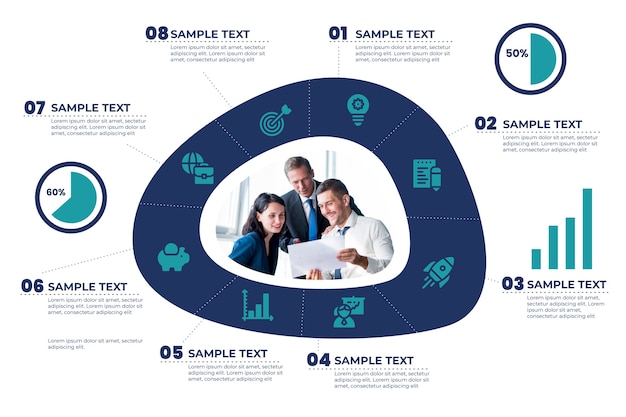 Infographic bedrijfsstrategie