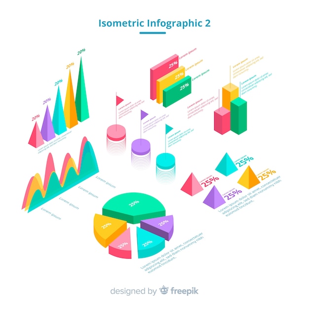 Infographic element collectie