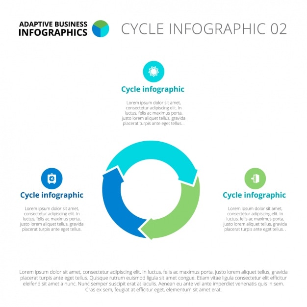 Gratis Vector infographic sjabloon ontwerp