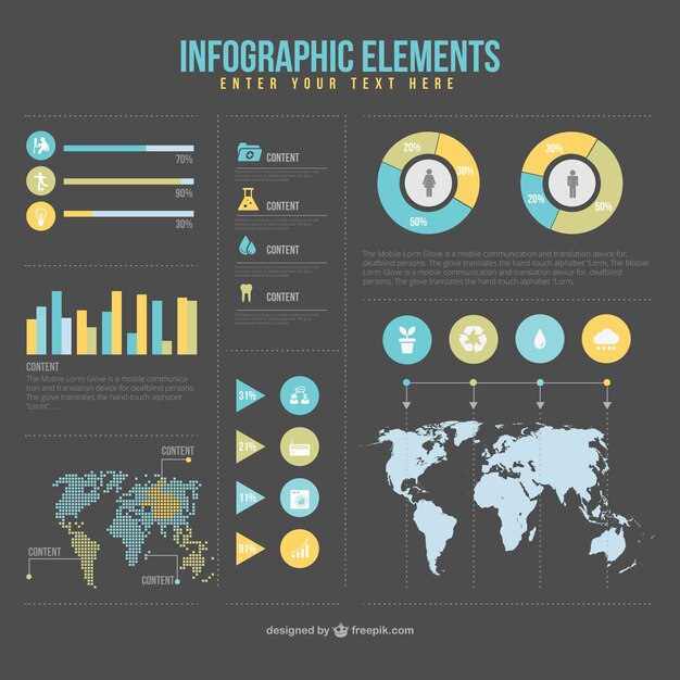 Infographic sjabloon