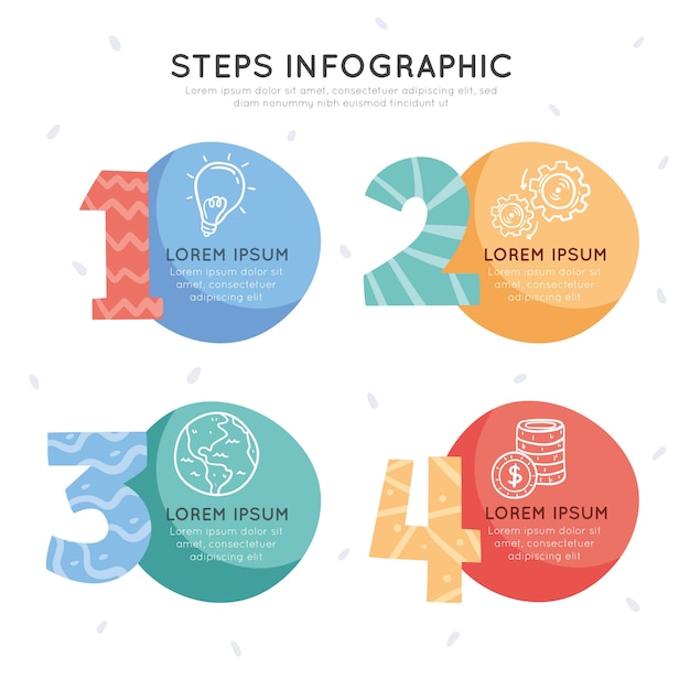 Infographic stappenpakket