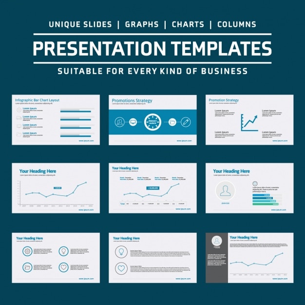 Infographic templates ontwerp