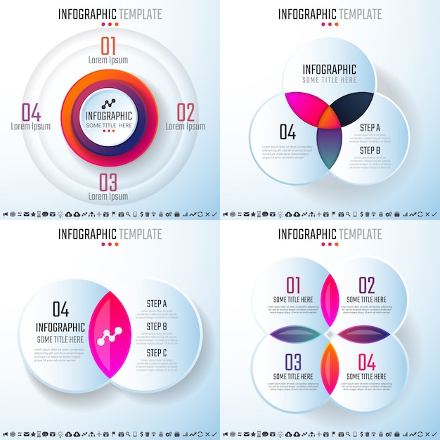 Infographics design template