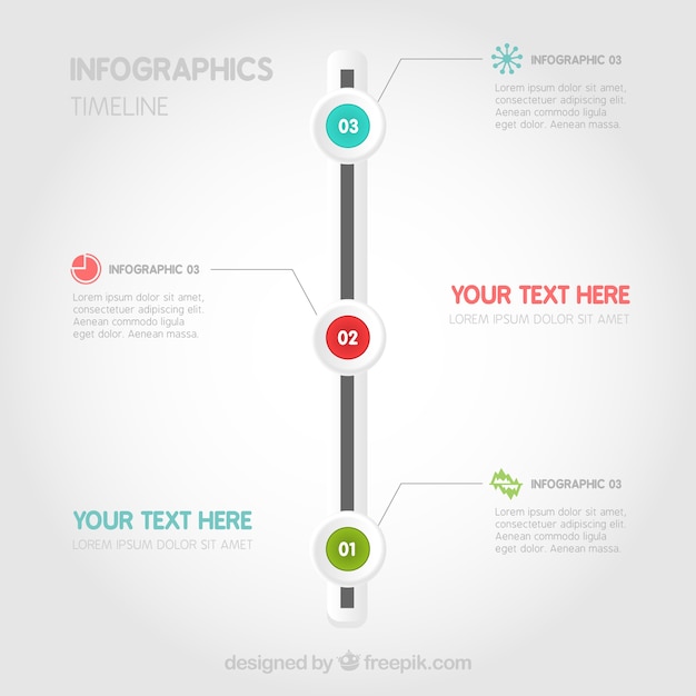 Infographics timeline
