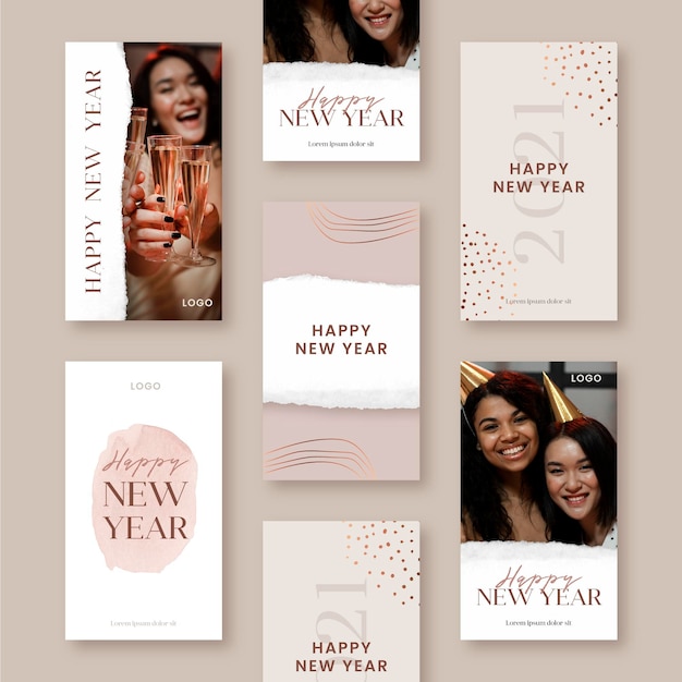 Instagram-verhalen voor het nieuwe jaar 2021