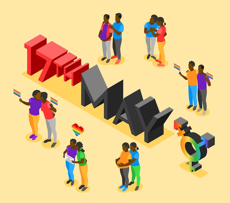 Gratis Vector internationale dag tegen lgtbfobie