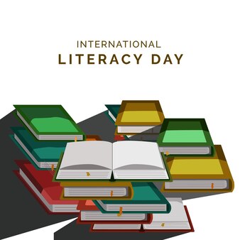 Internationale dag van de alfabetisering illustratie vector