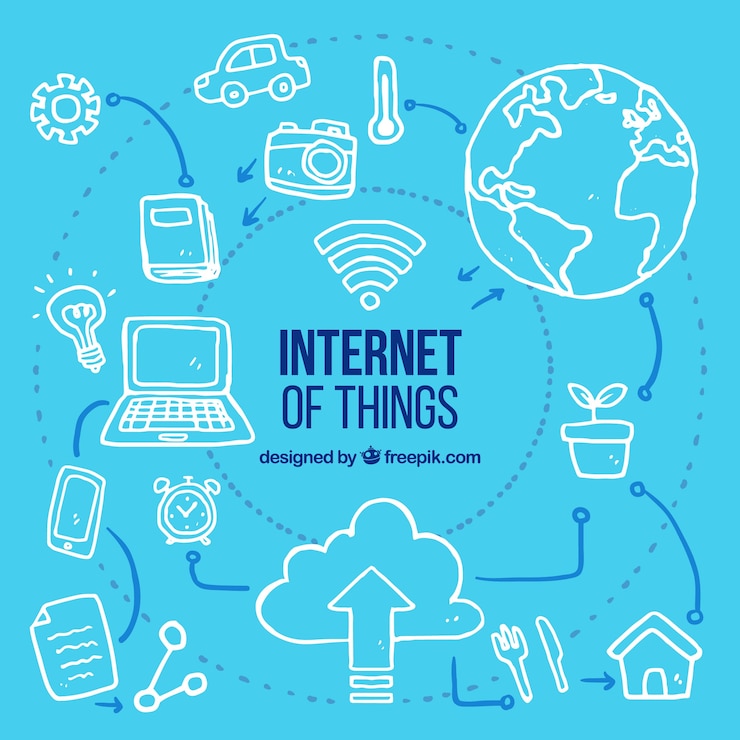 Gratis Vector internet achtergrond ontwerp