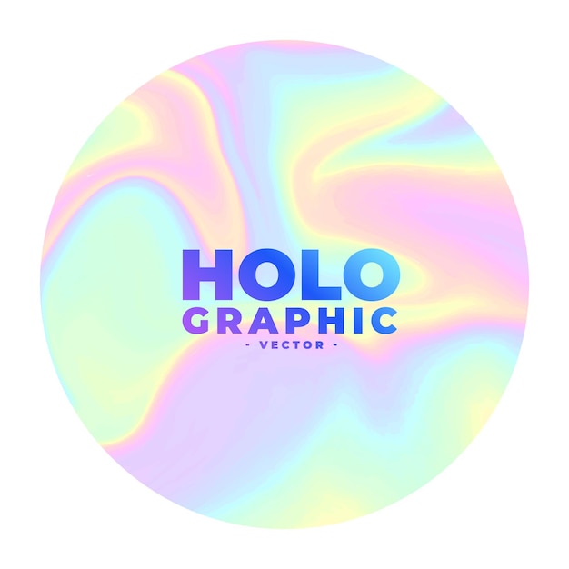 Gratis vector iriserende holografische regenboog kleur textuur achtergrond