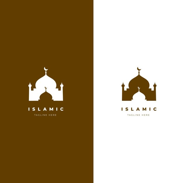 Islamitische logo sjabloon