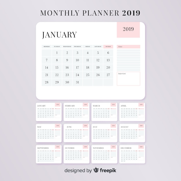 Kalender 2019