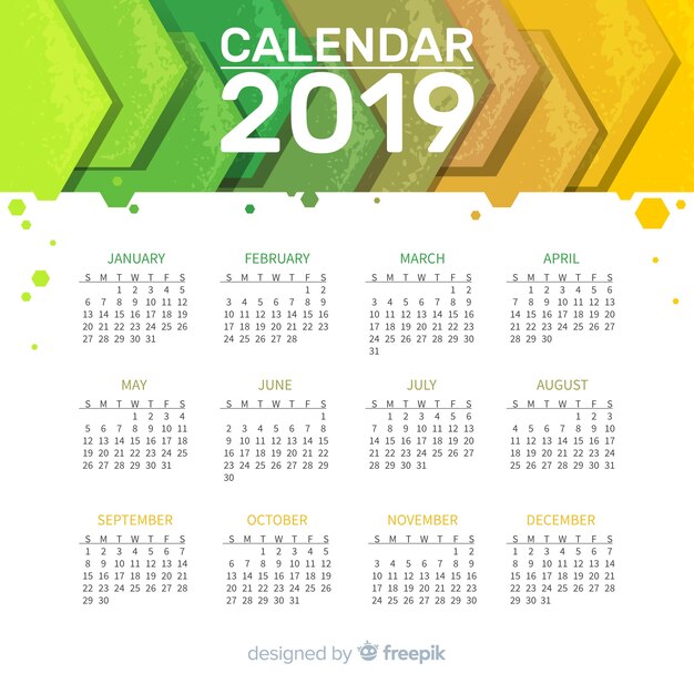 Kalender 2019