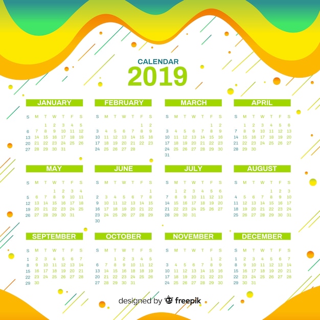 Kalender 2019