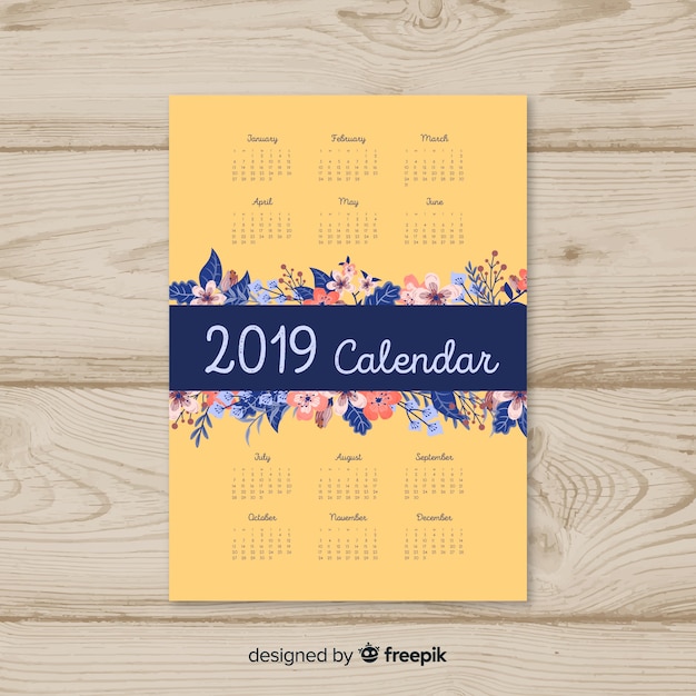 Kalender van 2019