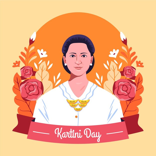 Gratis vector kartini dag concept