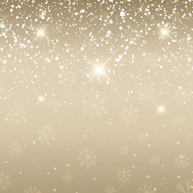 Gratis Vector kerst achtergrond met sneeuwvlok ontwerp