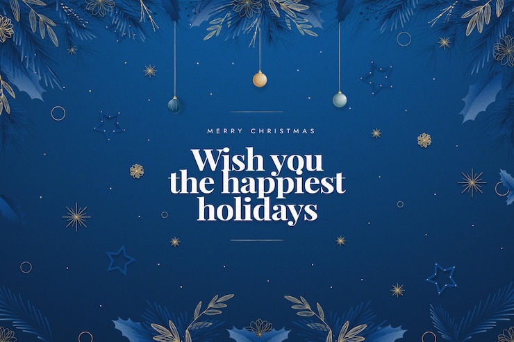 Gratis Vector kerst achtergrond plat ontwerp