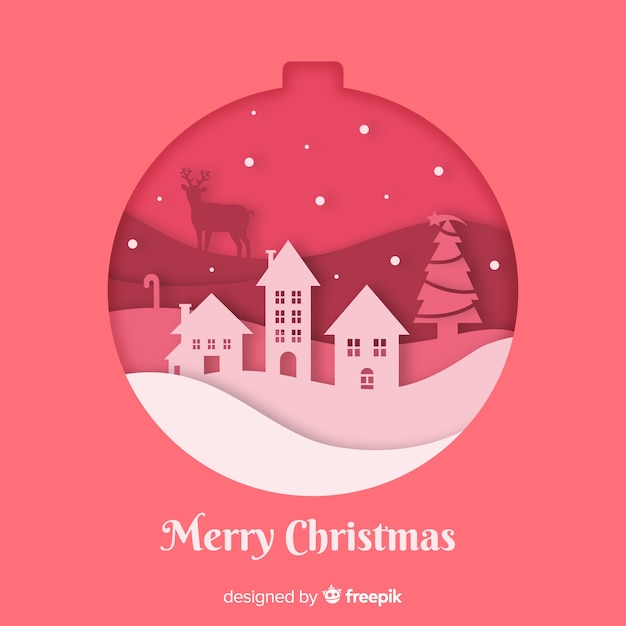 Gratis vector kerst achtergrond