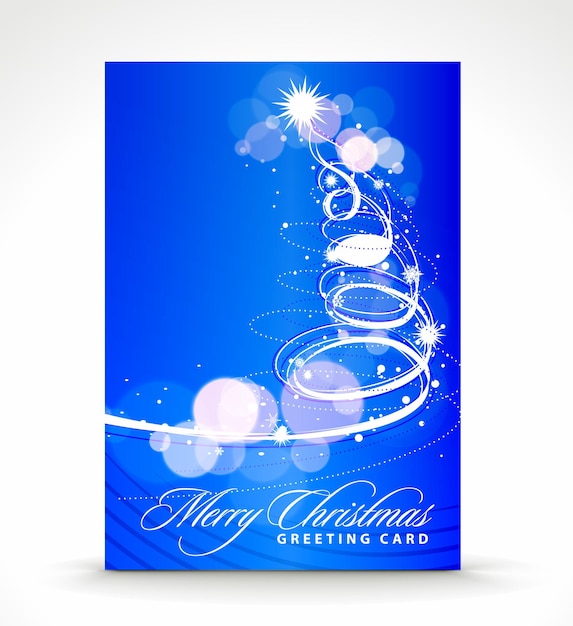 Kerst flyer en poster folder boek skin cover template ontwerpen