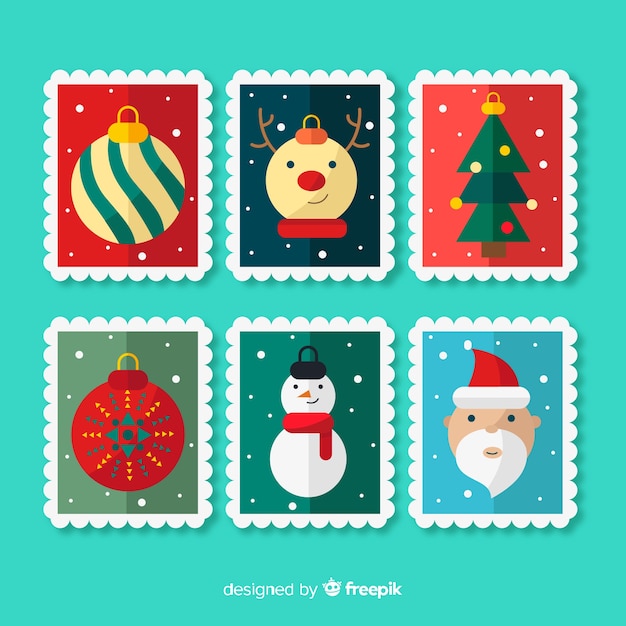 Kerst stempel collectie