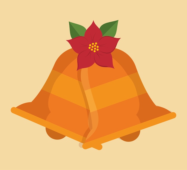 Gratis vector kerstbel