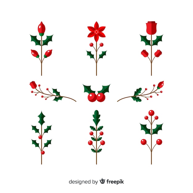 Gratis vector kerstboom takken achtergrond