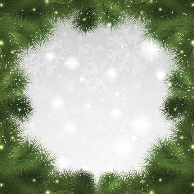 Gratis vector kerstmis kroonframe