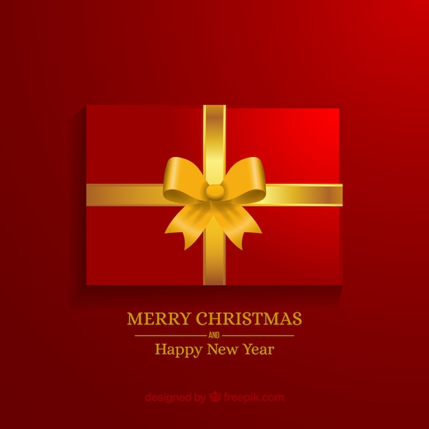 Gratis vector kerstviering achtergrond