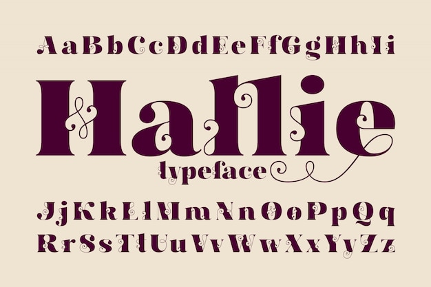 Klassieke lettertypeset