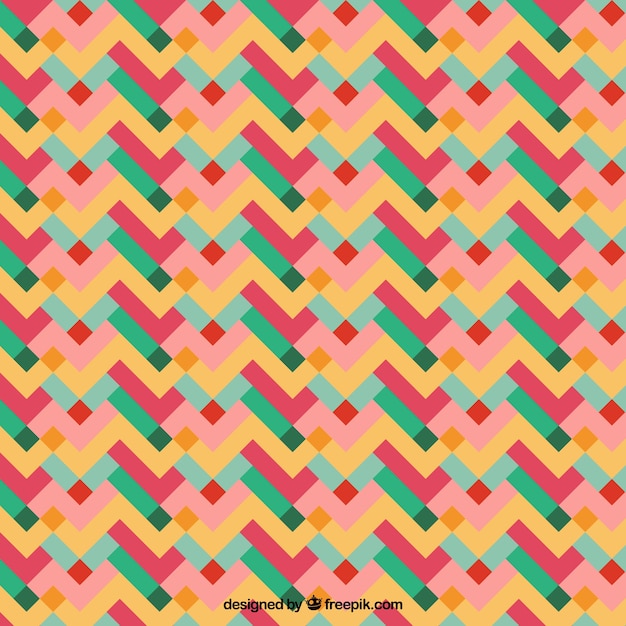 Kleuren geometrisch patroon