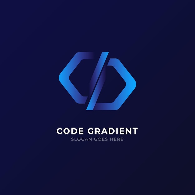 Kleurovergang code logo