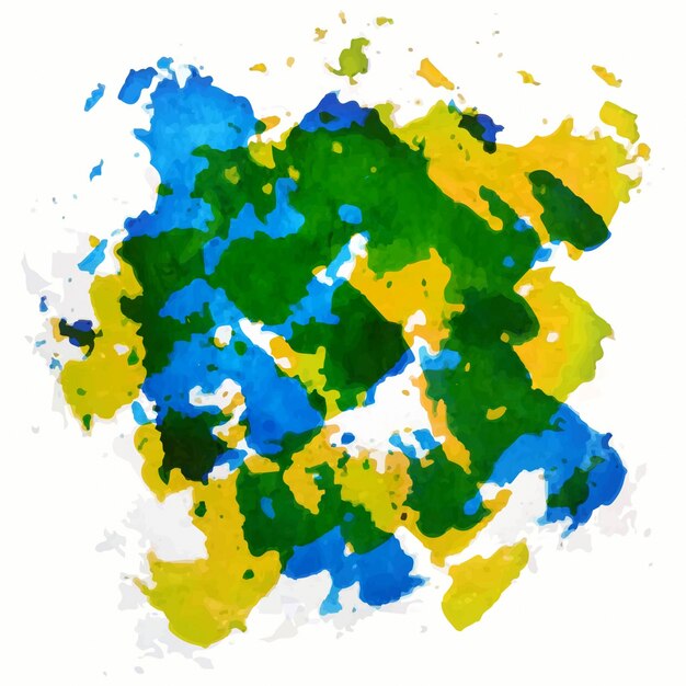 Kleurrijke aquarel achtergrond