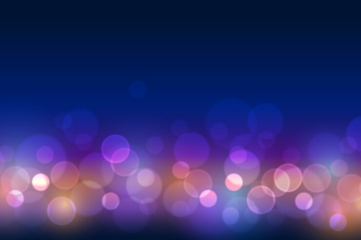 Gratis Vector kleurrijke bokeh achtergrond
