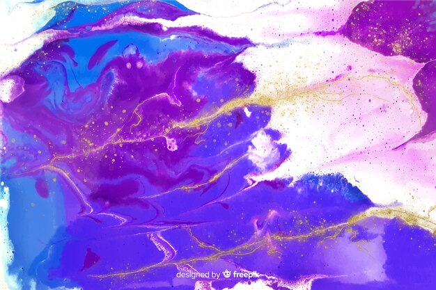 Kleurrijke marmeren verf textuur achtergrond